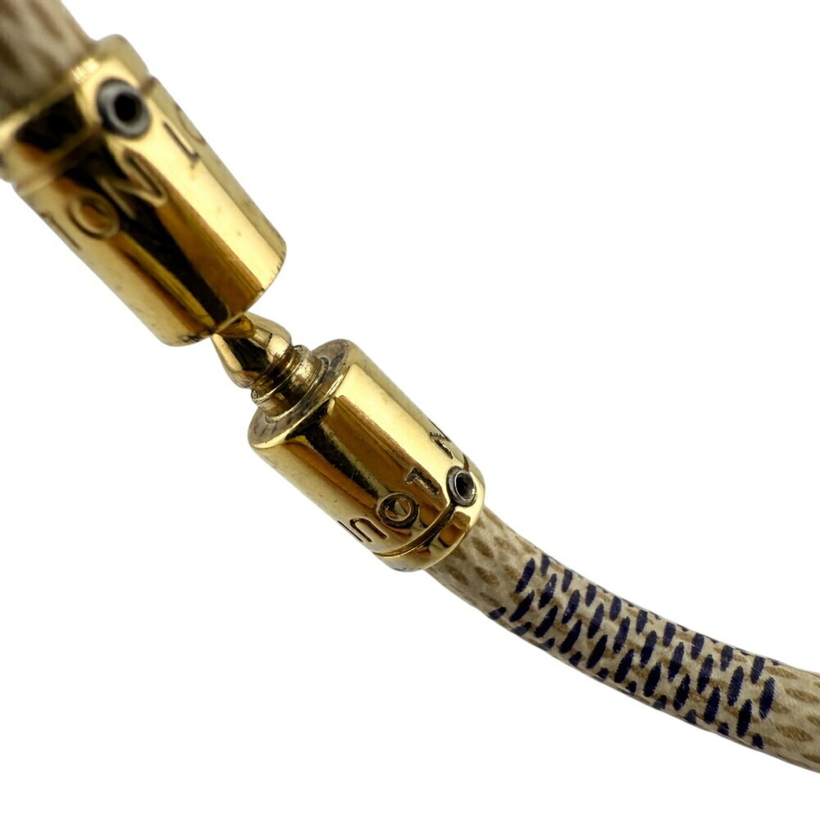 Leather Louis Vuitton Bangle - 9