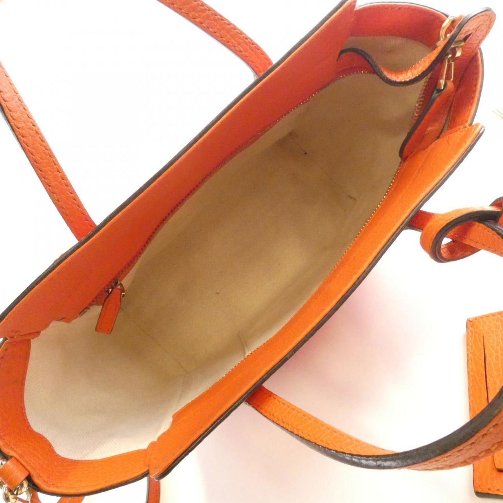 Leather Gucci Handbag - 8