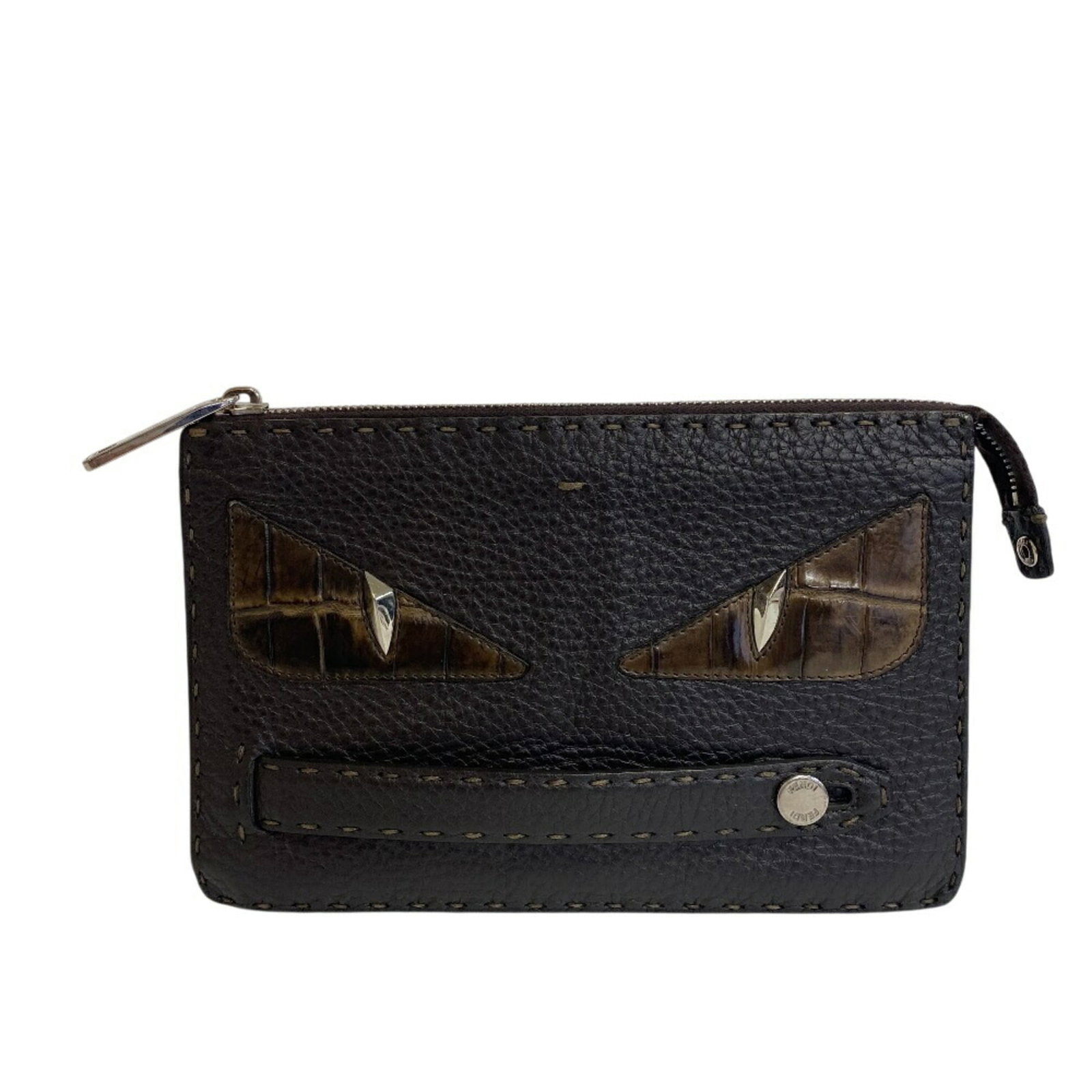 Pouch Leather - Fendi Clutch Bag (1 of 9)