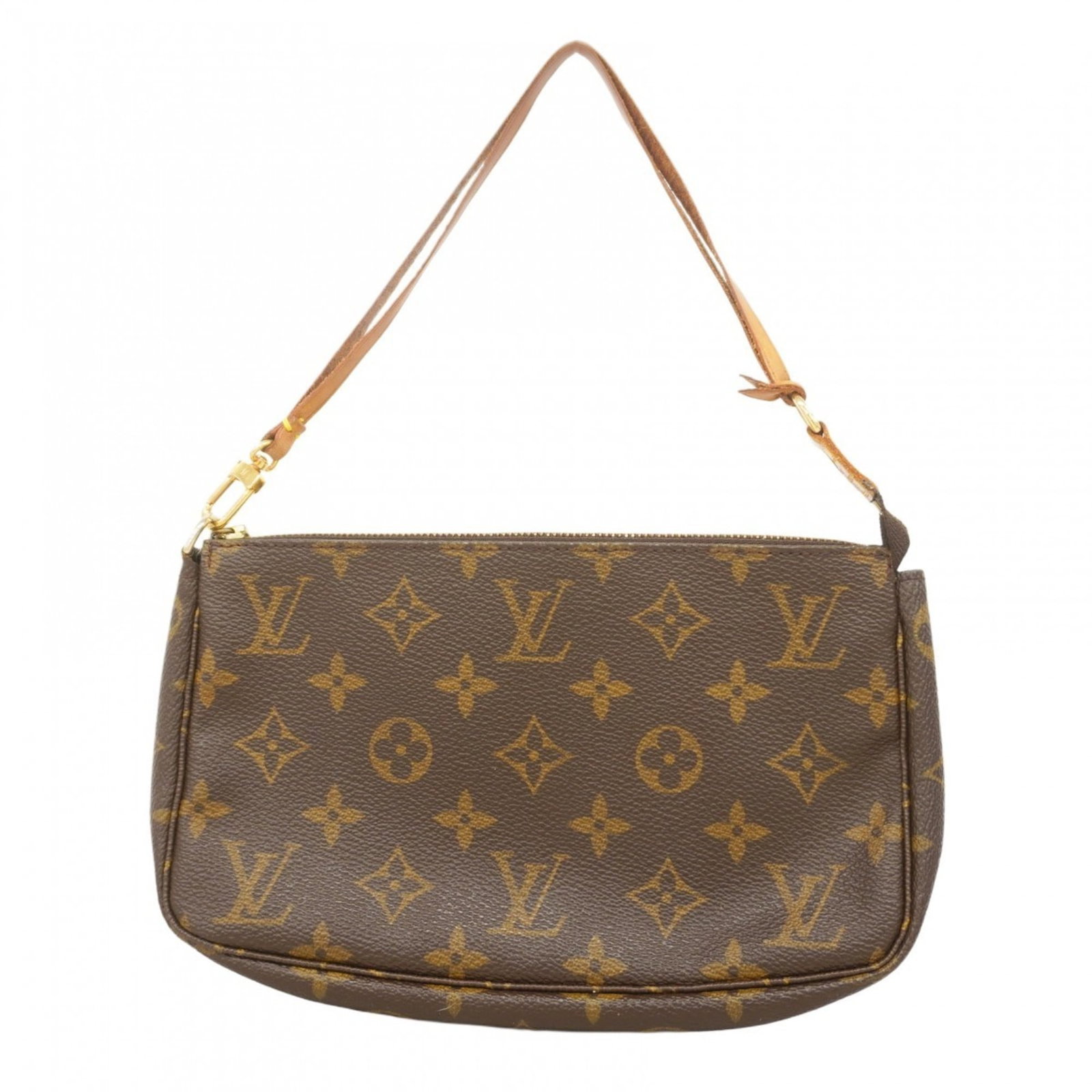 Pouch Louis Vuitton: Pouch Louis Vuitton This listing features Pouch Louis Vuitton. Item specifics are provided below. Item Specifics: Brand: Louis Vuitton Type: Pouch Color: Brown Gender: Women Size (Hxwxd): 12.5cm x 22c
