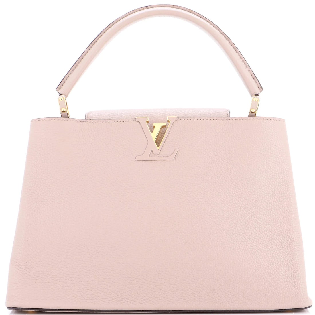 MM Louis Vuitton Capucines Bag Leather (1 of 8)