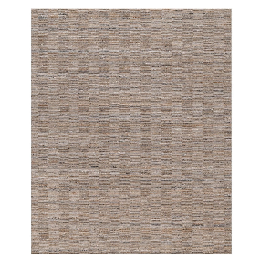 Rug 8'2"x10'1" Beaver Brown Hand Loomed Modern Grid Pattern Pure Wool: Rug 8'2"x10'1" Beaver Brown Hand Loomed Modern Grid Pattern Pure Wool This listing features Rug 8'2"x10'1" Beaver Brown Hand Loomed Modern Grid Pattern Pure Wool. Item specifics are provided below. It
