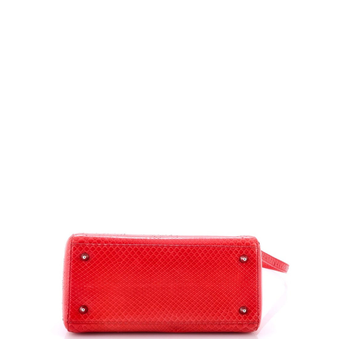 Medium Christian Dior Lady Dior Bag Python - 4