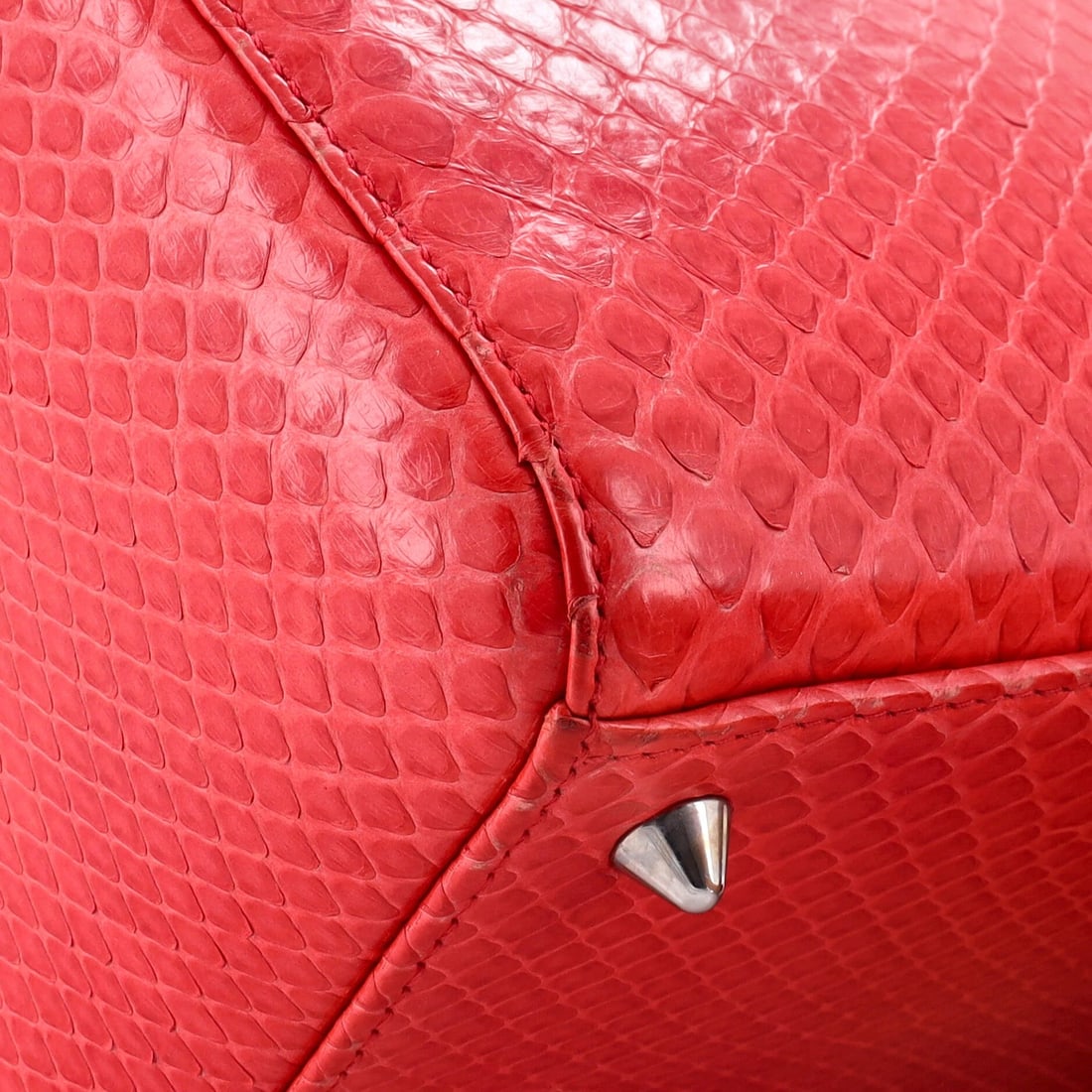 Medium Christian Dior Lady Dior Bag Python - 7