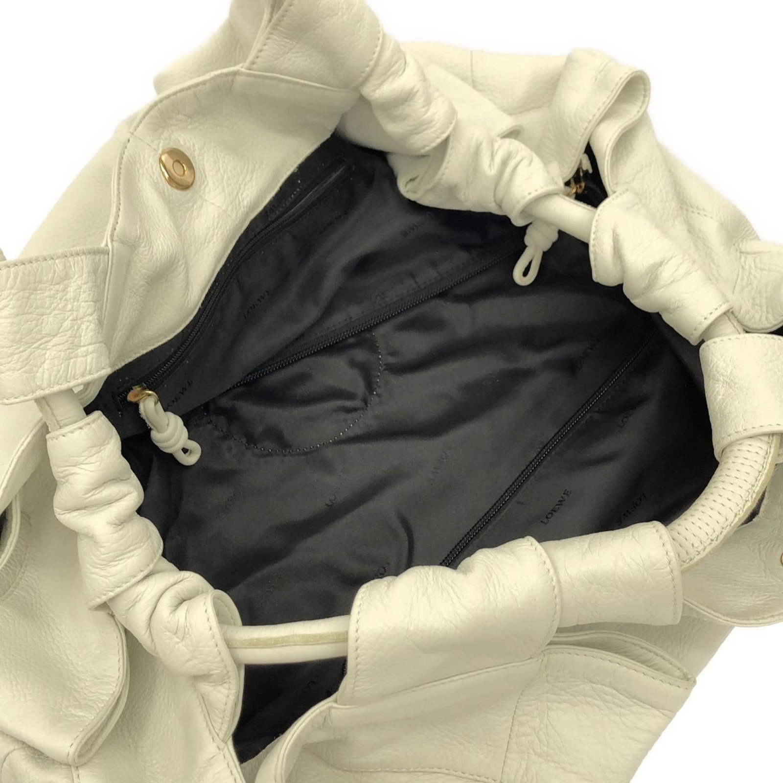 Leather Loewe Handbag - 9