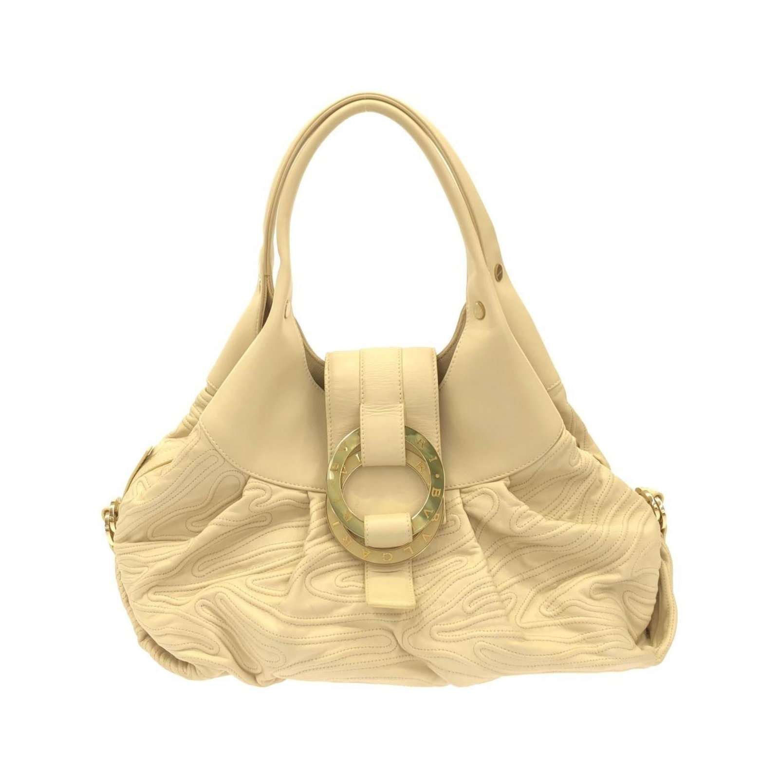 Leather Bvlgari Shoulder Bag (1 of 10)