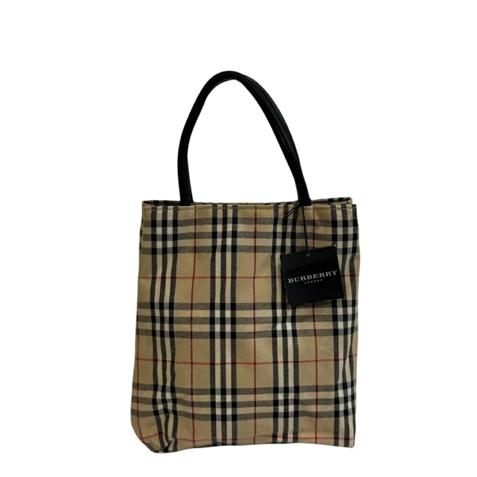 Canvas Burberry Handbag: Canvas Burberry Handbag This listing features Canvas Burberry Handbag. Item specifics are provided below. Item Specifics: Brand: Burberry Type: Handbag Material: Canvas Color: Beige Gender: Women