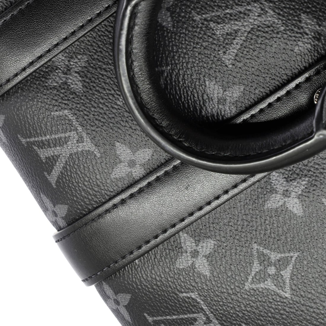 Canvas Louis Vuitton City Keepall Bag Reverse Monogram Eclipse - 8