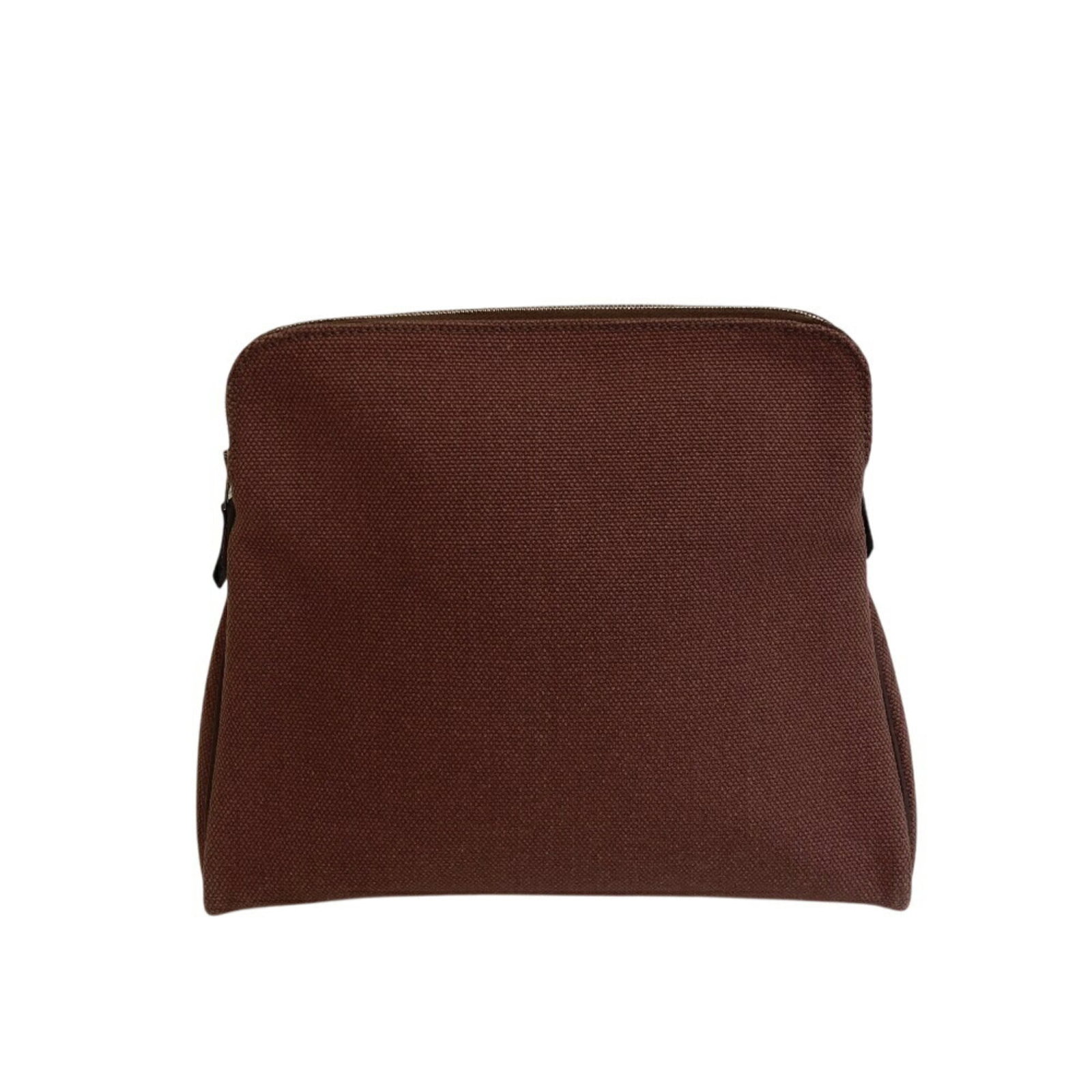 Canvas Hermes Pouch: Canvas Hermes Pouch This listing features Canvas Hermes Pouch. Item specifics are provided below. Item Specifics: Brand: Hermes Type: Pouch Material: Canvas Color: Brown Gender: Women Size (Hxwxd): 21
