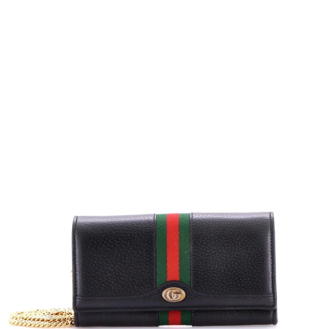 Leather Gucci Ophidia Chain Wallet: Leather Gucci Ophidia Chain Wallet This listing features Leather Gucci Ophidia Chain Wallet. Item specifics are provided below. Item Specifics: Brand: Gucci Exterior Material: Leather Style: Cross Bod
