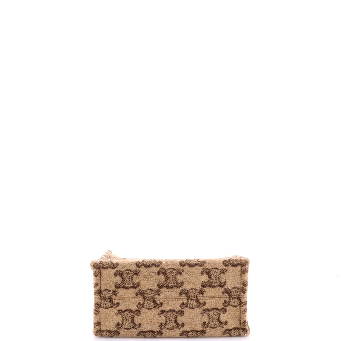 Small Celine Cabas Thais Tote Triomphe Wool - 4