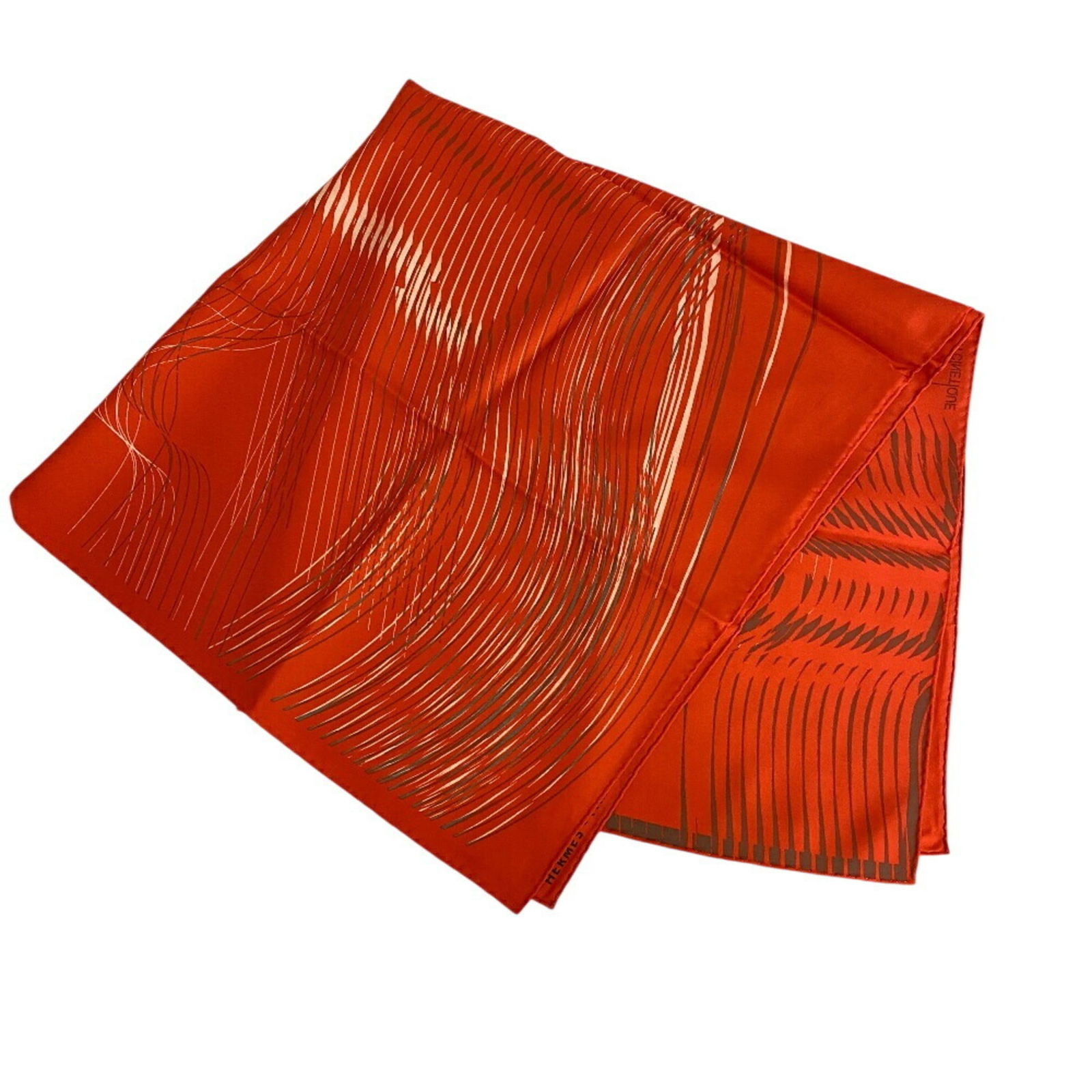 Silk Hermes Scarf - 8