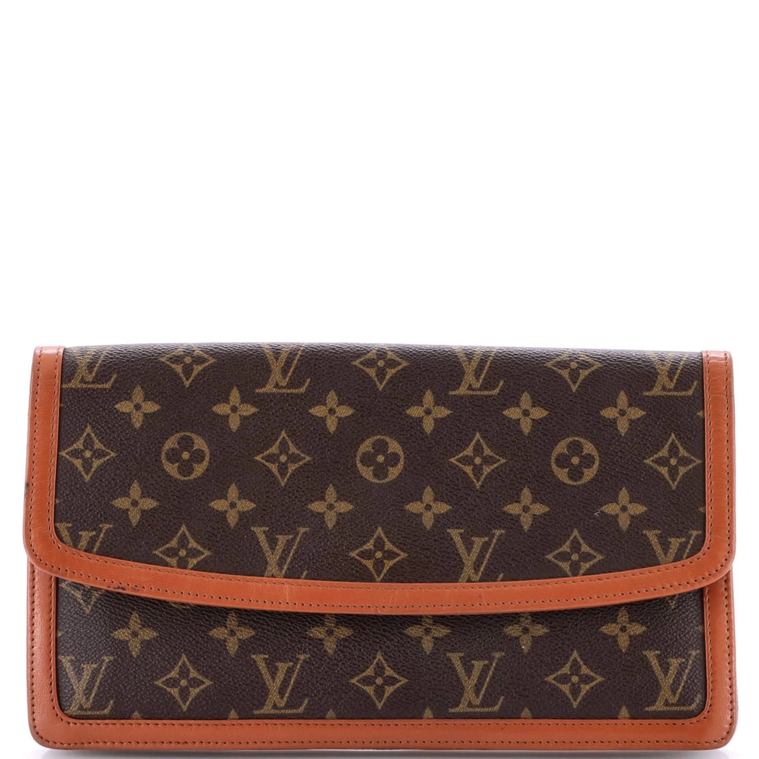 GM Louis Vuitton Dame Pochette Monogram Canvas: GM Louis Vuitton Dame Pochette Monogram Canvas This listing features GM Louis Vuitton Dame Pochette Monogram Canvas. Item specifics are provided below. Item Specifics: Brand: Louis Vuitton Exterior