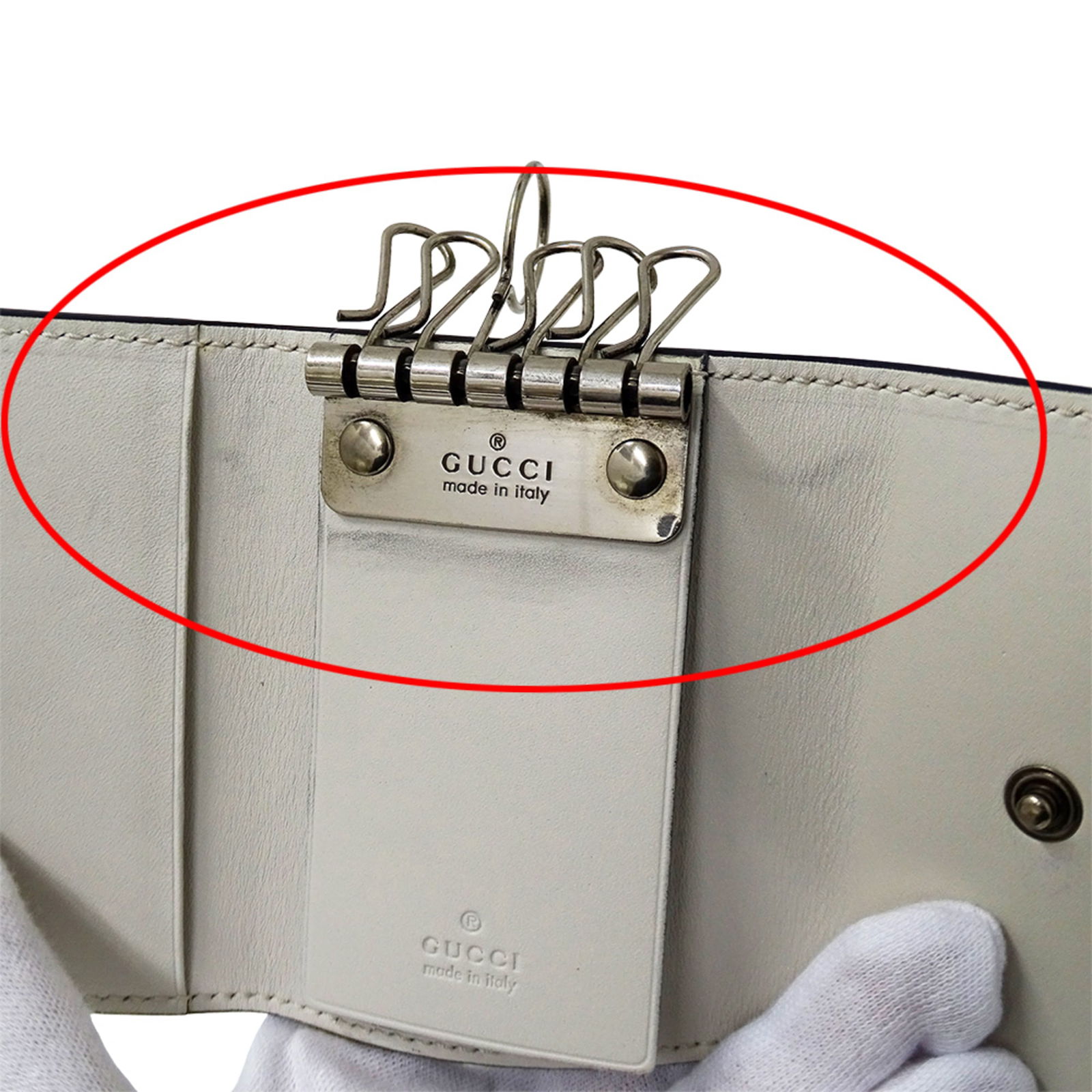 Leather Gucci Keycase - 7