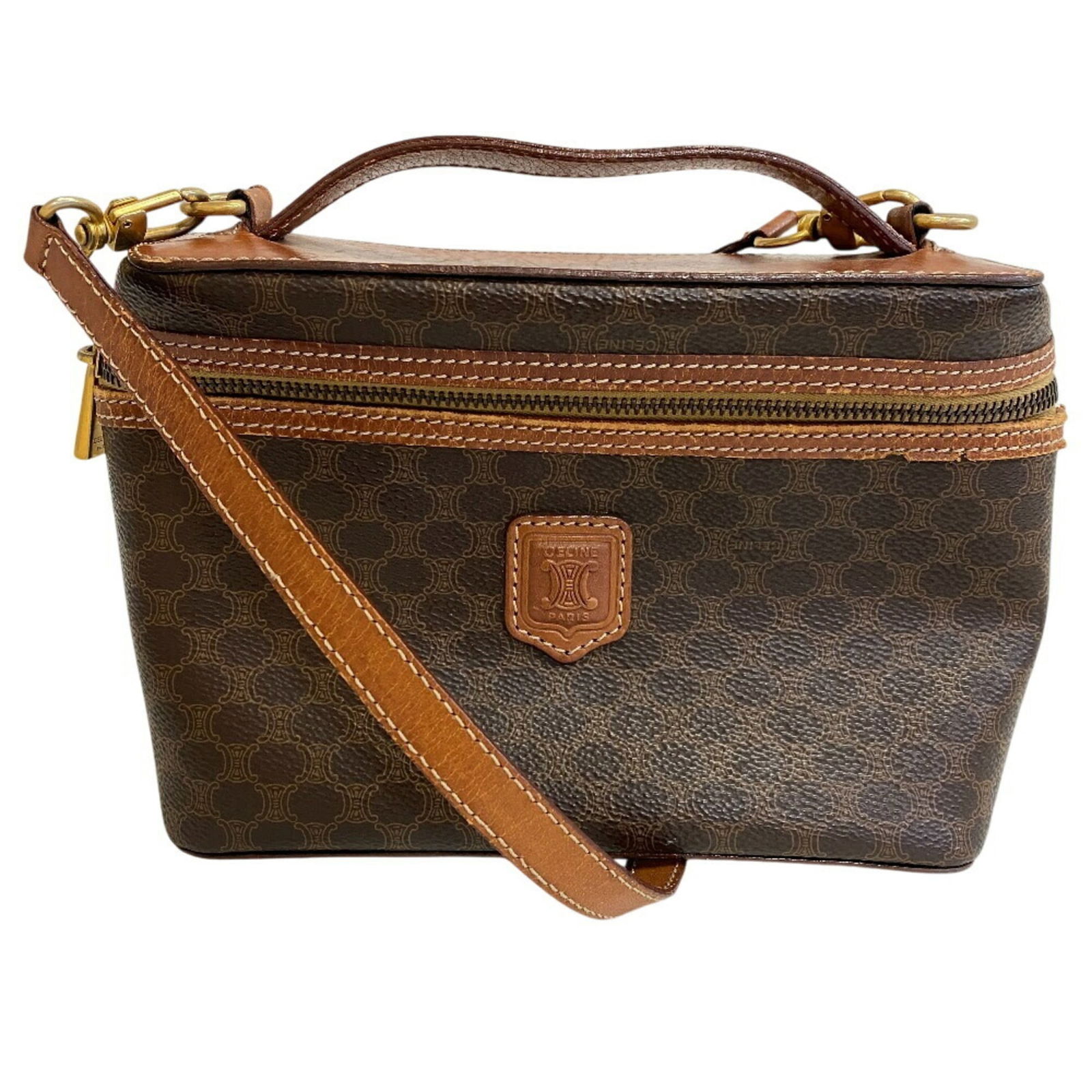 Leather Celine Shoulder Bag (1 of 14)