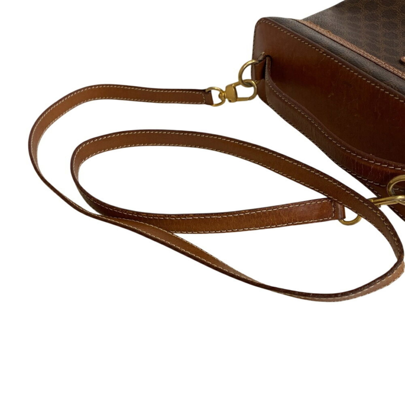 Leather Celine Shoulder Bag - 8