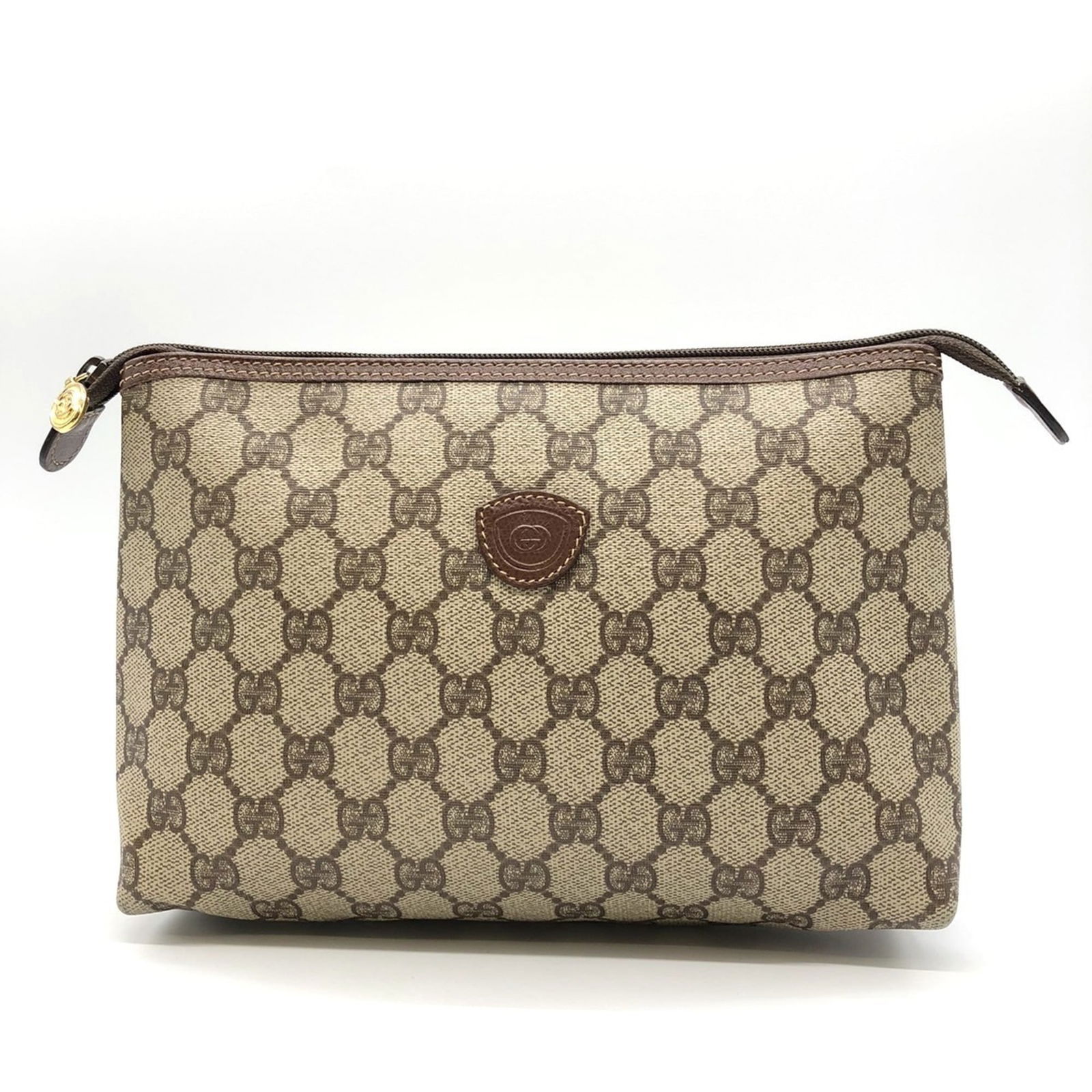 Leather - Gucci Clutch Bag Gg Supreme: Leather - Gucci Clutch Bag Gg Supreme This listing features Leather - Gucci Clutch Bag Gg Supreme. Item specifics are provided below. Item Specifics: Brand: Gucci Type: Clutch Bag Material: Gg