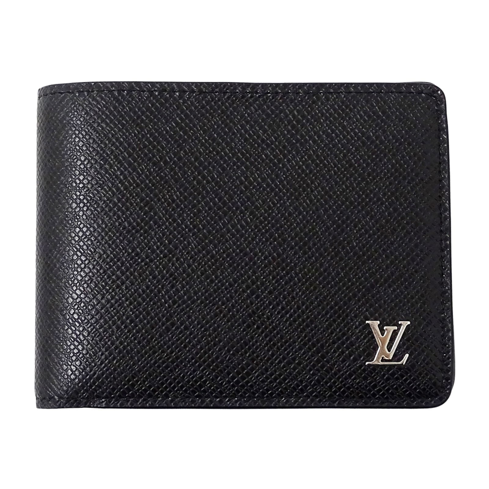 Leather Louis Vuitton Bill Wallet (Bi-Fold) Taiga (1 of 9)