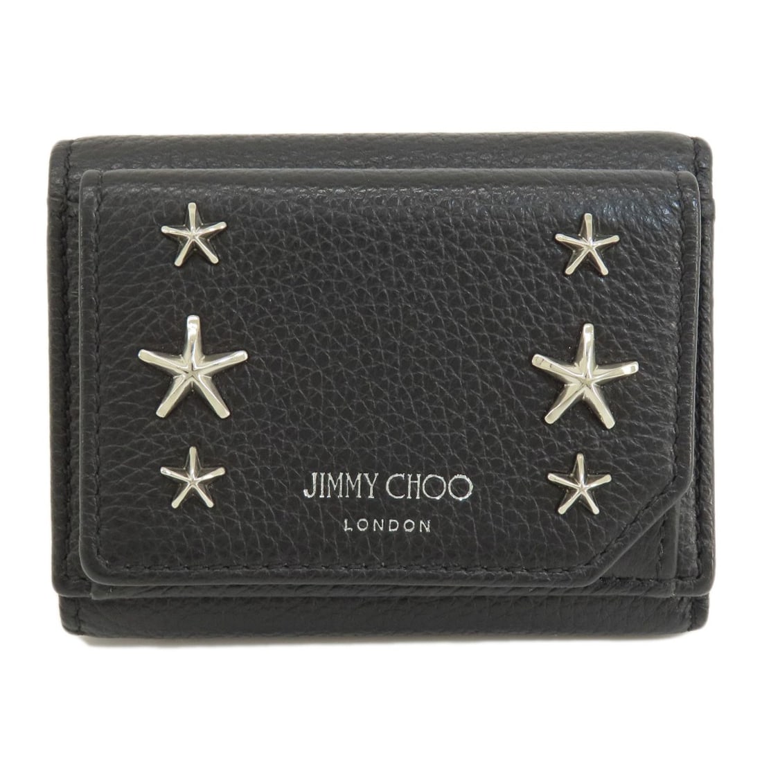 Leather Jimmy Choo Star motif Card Case: Leather Jimmy Choo Star motif Card Case This listing features Leather Jimmy Choo Star motif Card Case. Item specifics are provided below. Item Specifics: Brand: Jimmy Choo Style: Card Case Material: