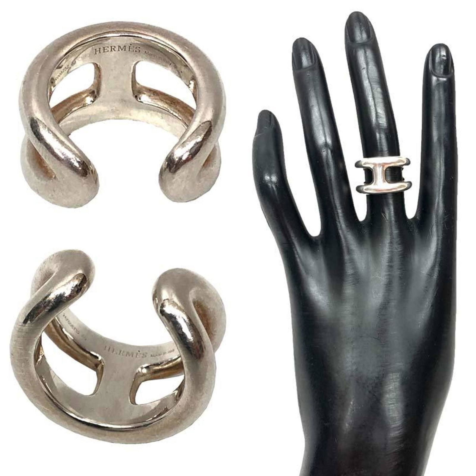 925 Hermes Band Ring Silver - 2