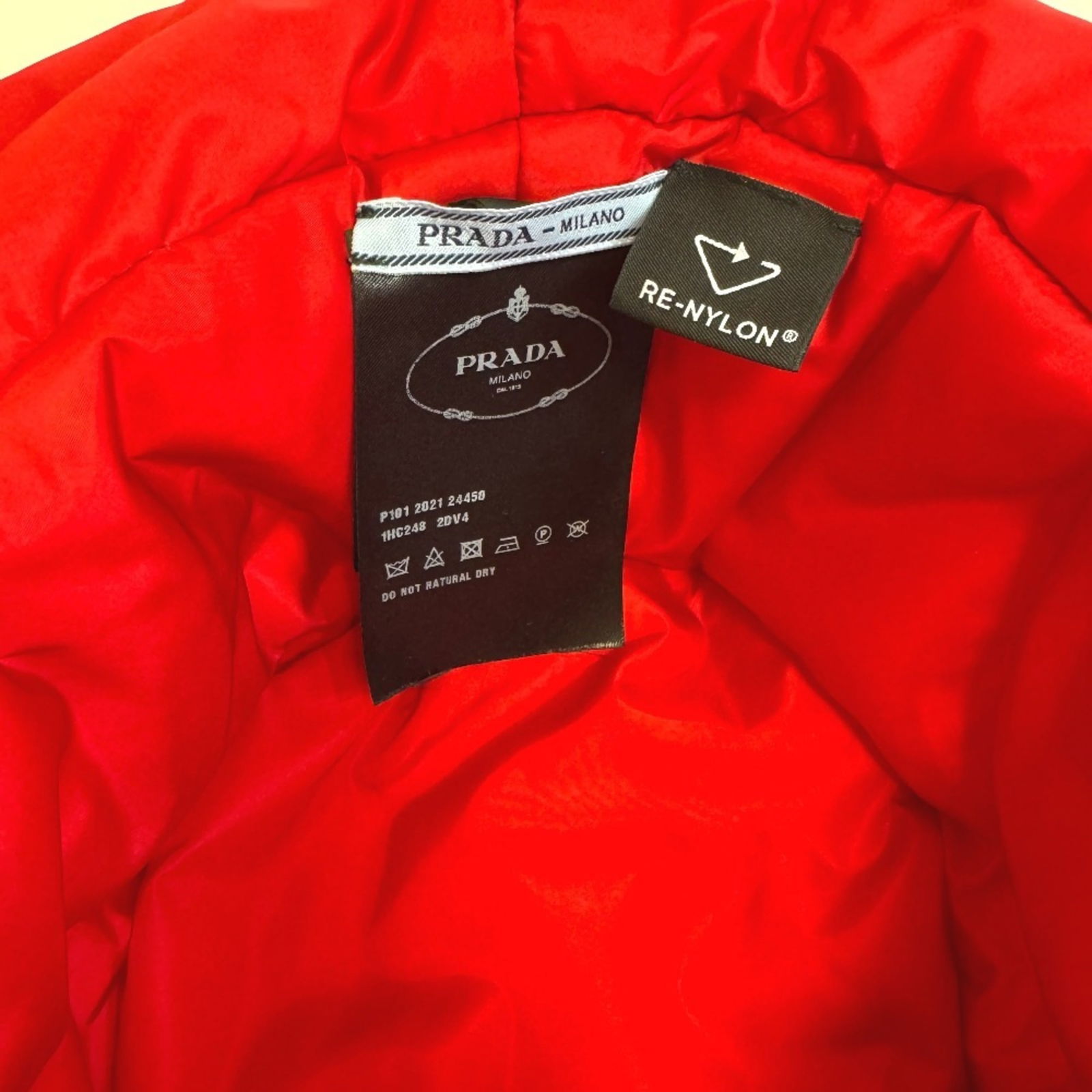 Nylon Prada Bucket Hat - 6