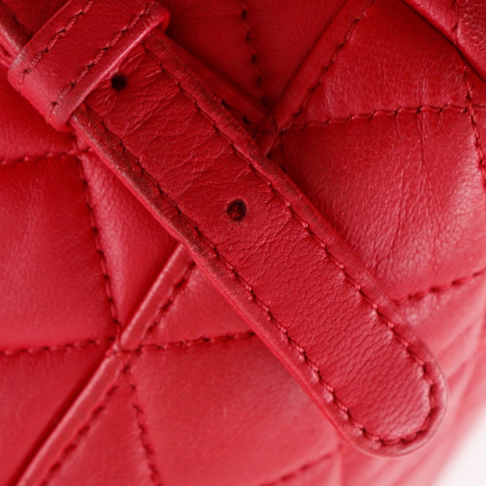 Leather Chanel Backpack - 13