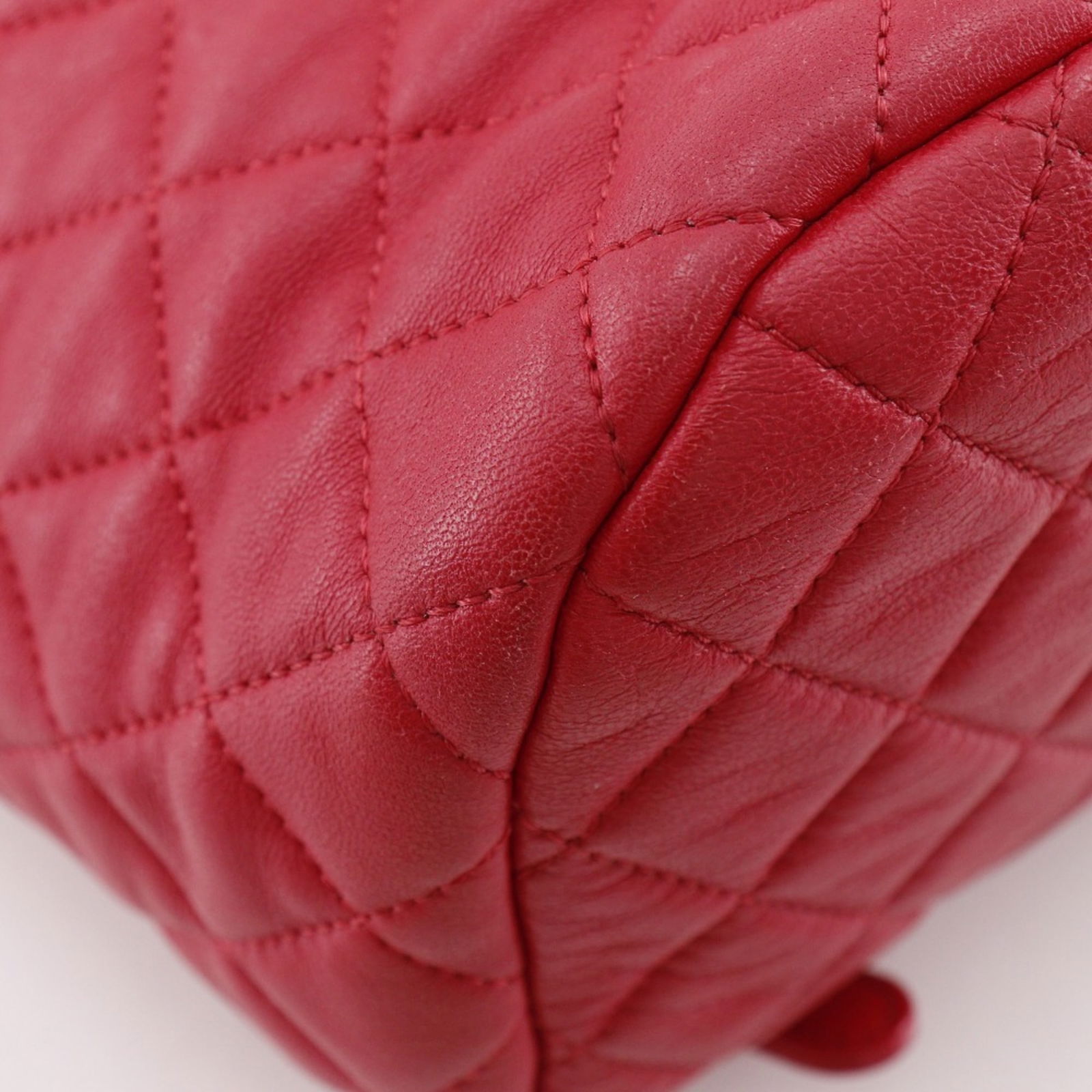 Leather Chanel Backpack - 4