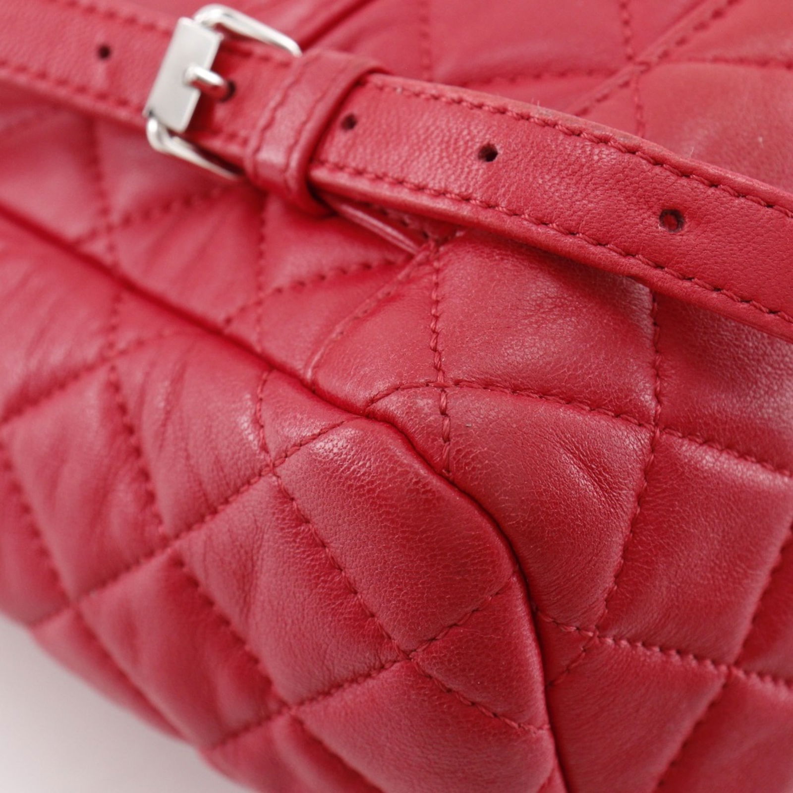 Leather Chanel Backpack - 6