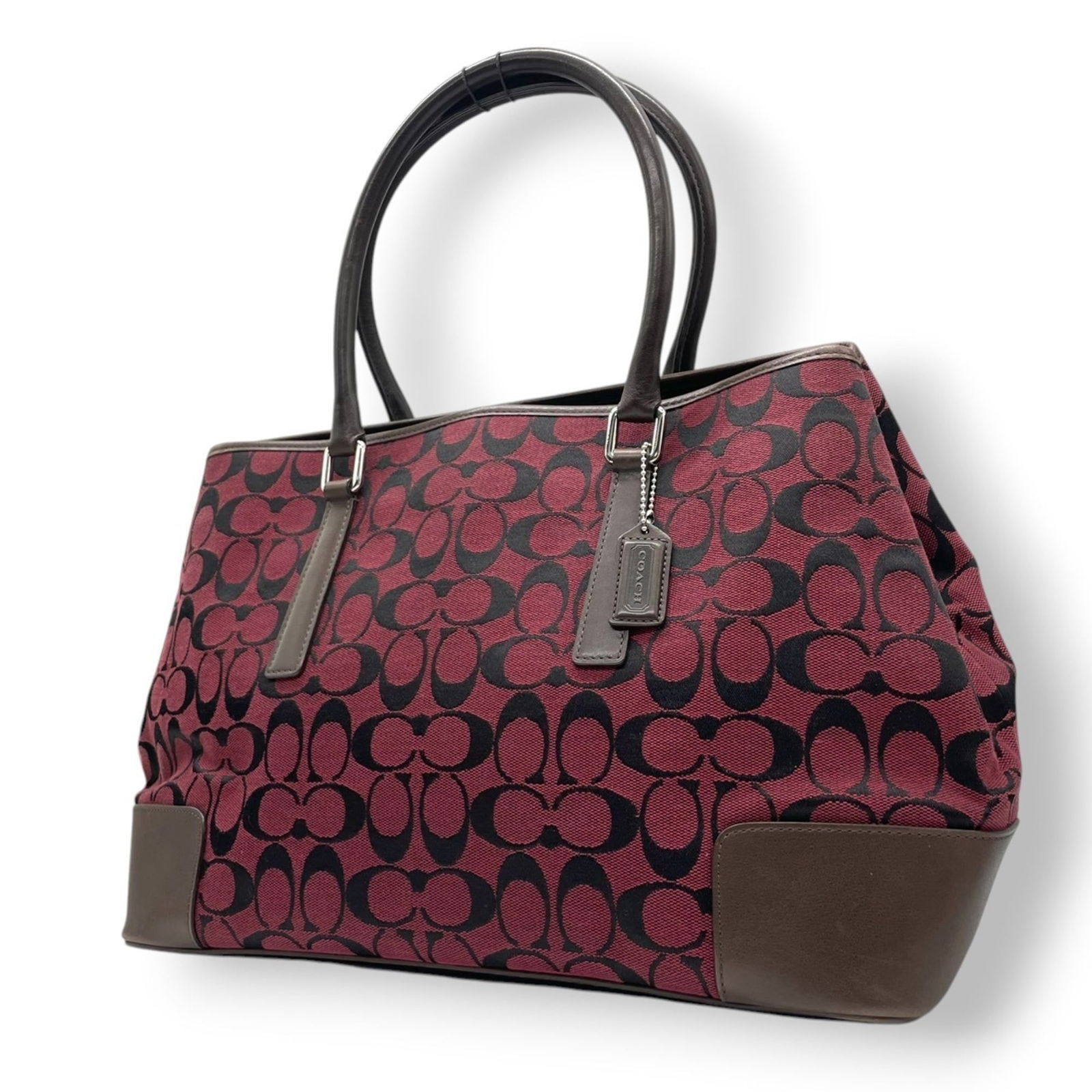 Leather - Coach Handbag - Tote Bag Canvas (1 of 19)