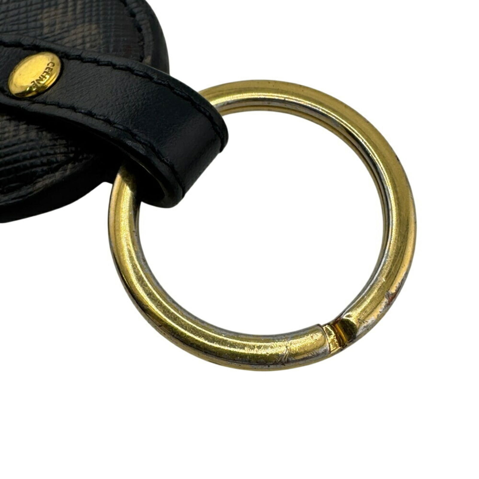 Leather Celine Keyring - 3