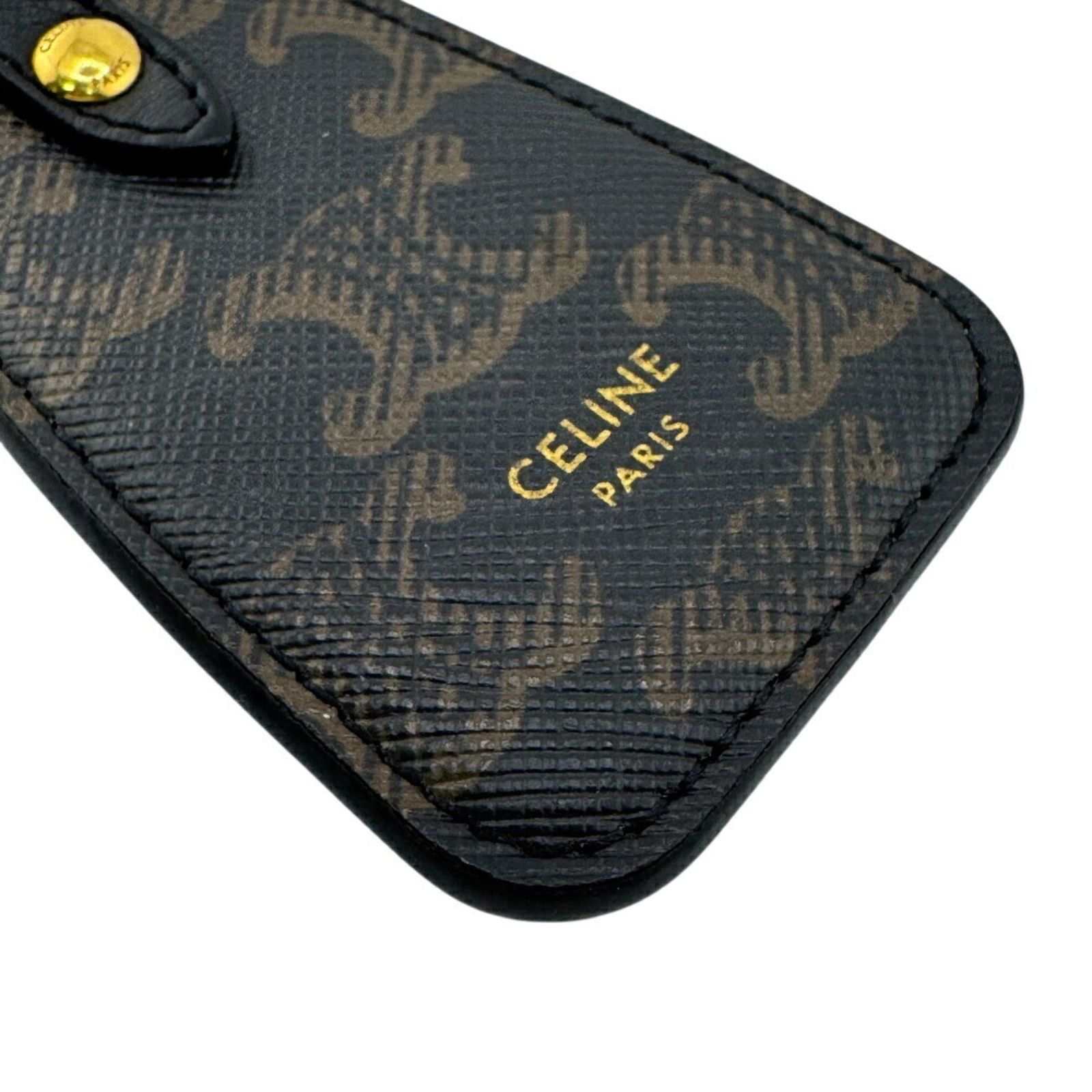 Leather Celine Keyring - 5