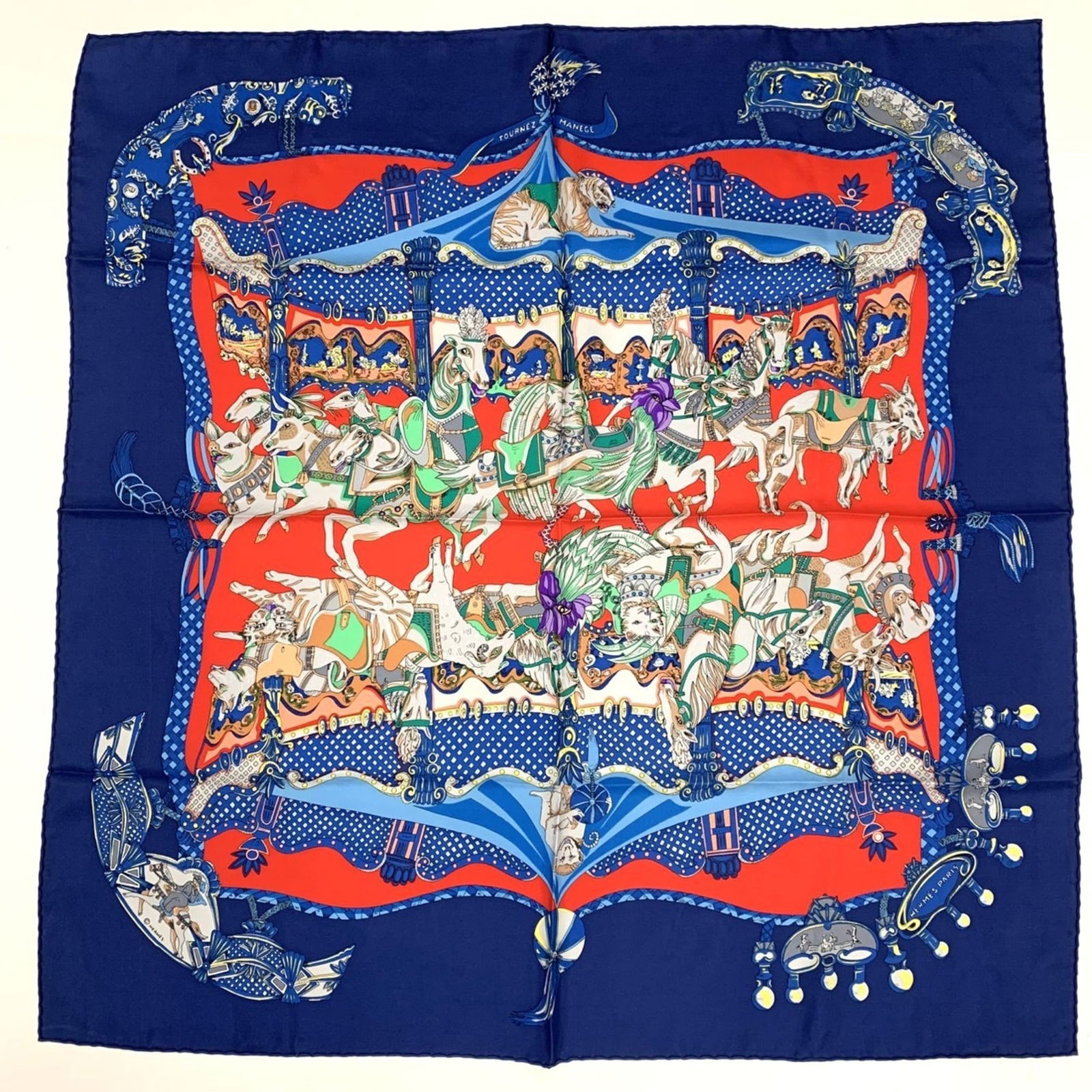 Silk Hermes Scarf (1 of 8)