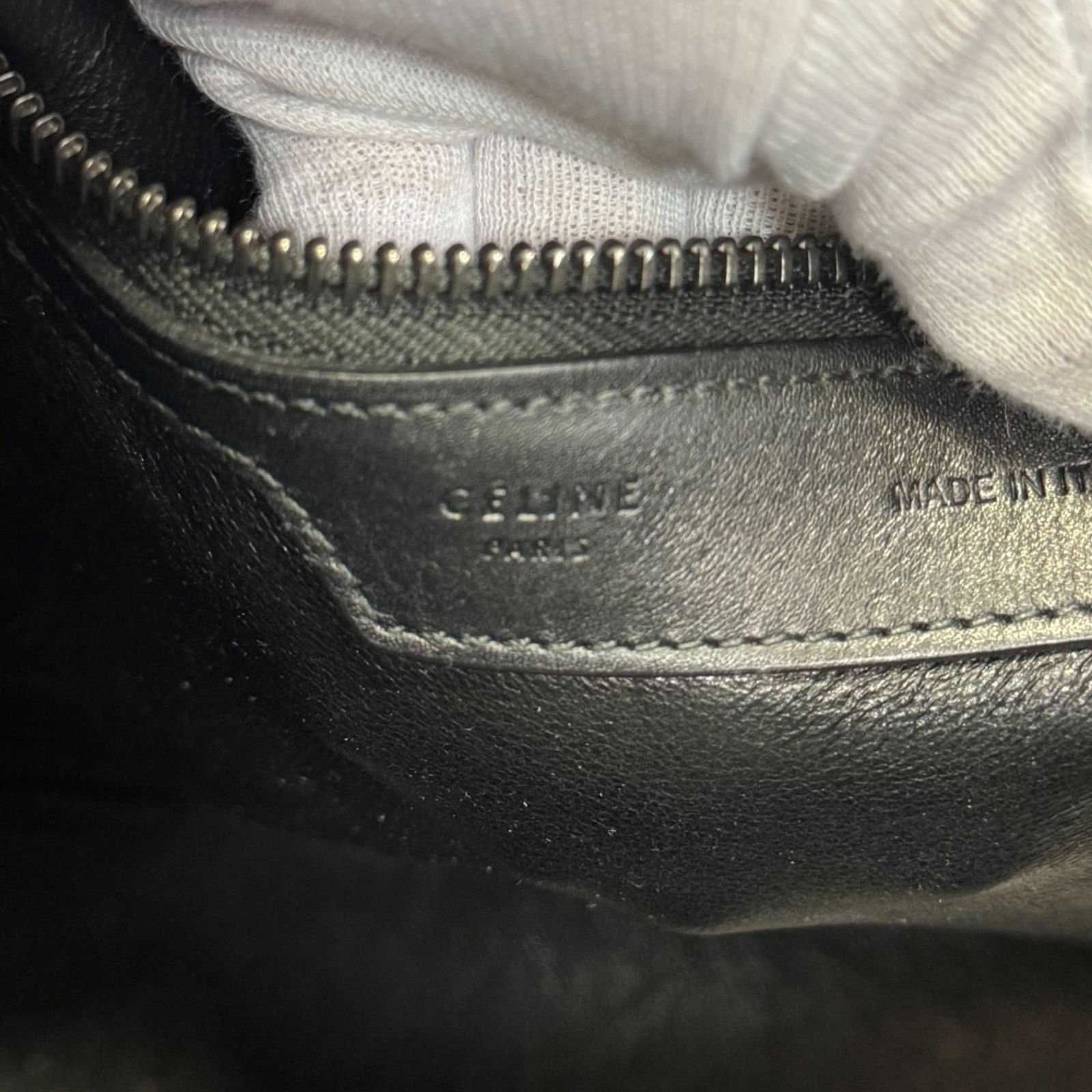 Leather Celine Handbag - 11