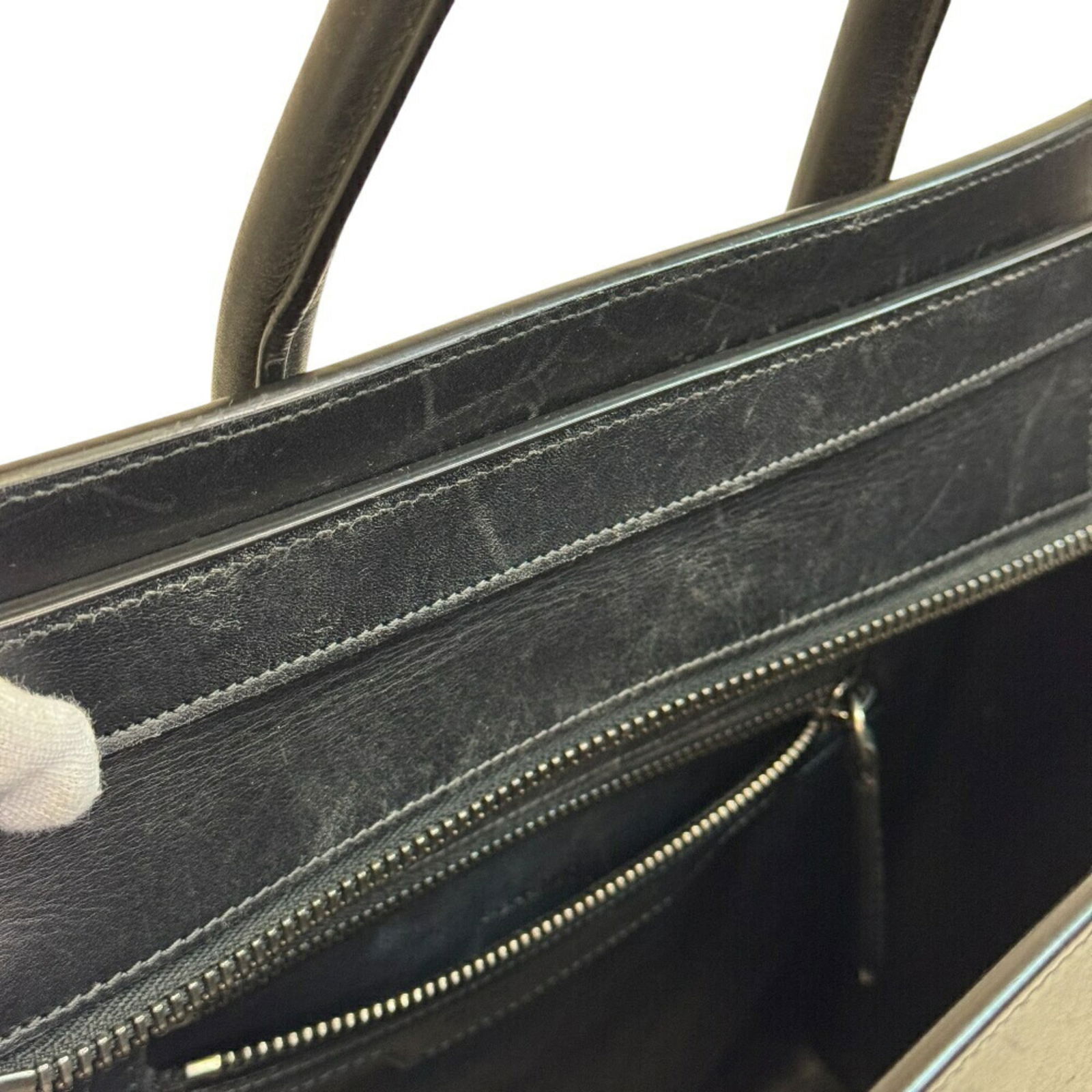 Leather Celine Handbag - 9