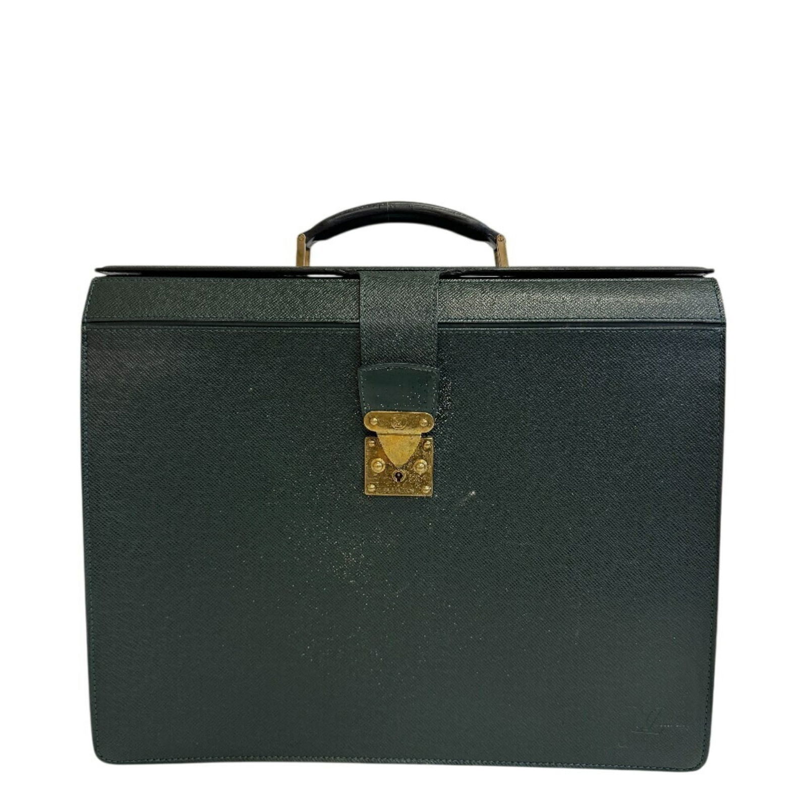 Leather Louis Vuitton Briefcase Taiga: Leather Louis Vuitton Briefcase Taiga This listing features Leather Louis Vuitton Briefcase Taiga. Item specifics are provided below. Item Specifics: Brand: Louis Vuitton Type: Briefcase Material:
