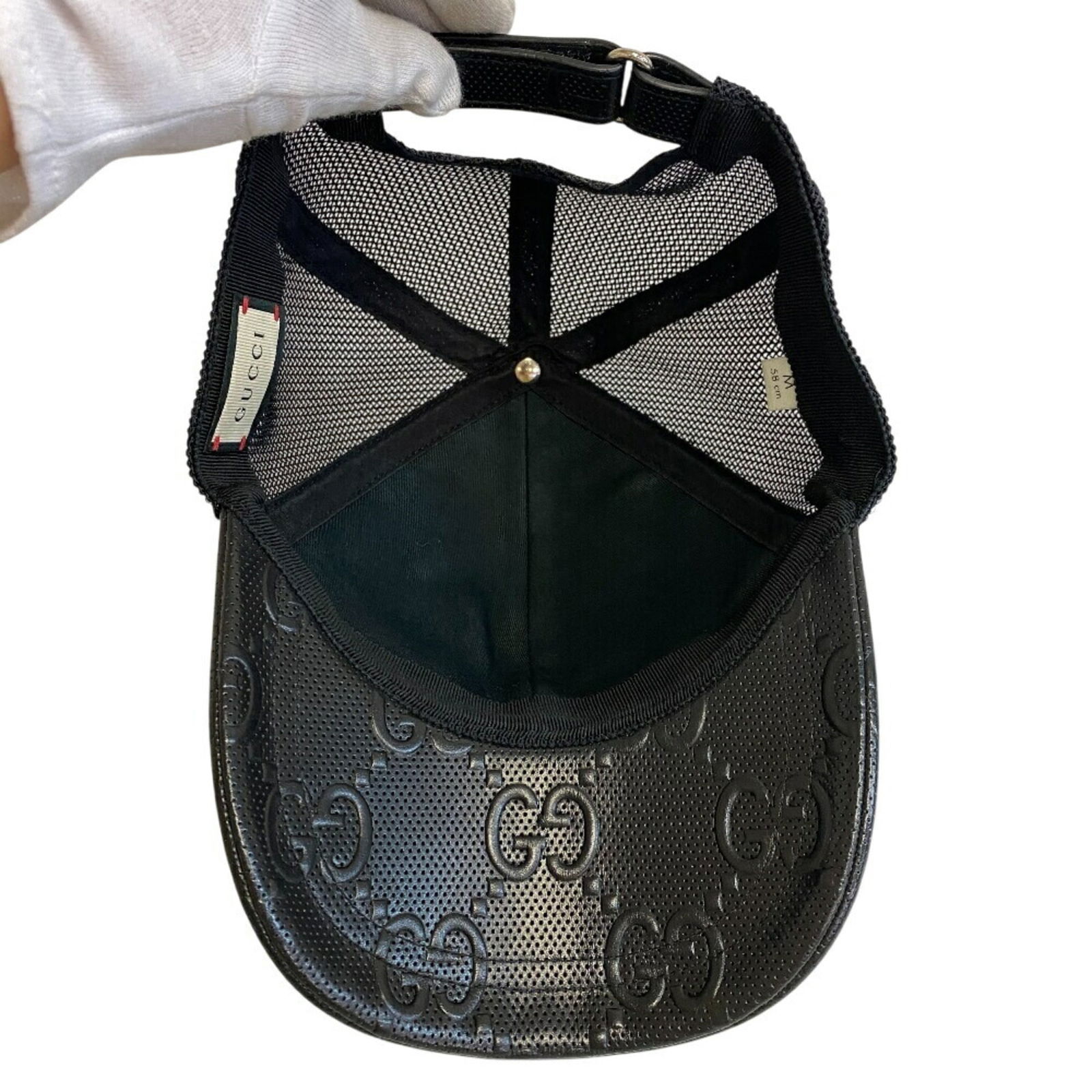 Nylon - Gucci Baseball Cap Leather - 7