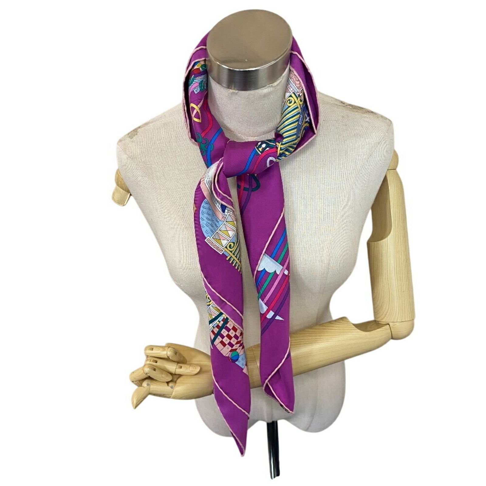 Silk Hermes Scarf - 13