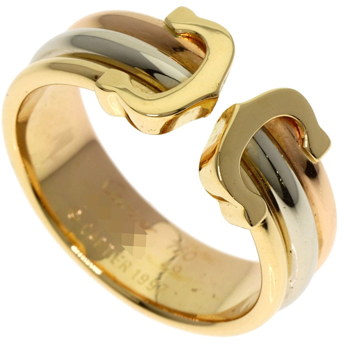 Gold CARTIER 2C SM #49 Ring K18 Yellow Gold K18 White: Gold CARTIER 2C SM #49 Ring K18 Yellow Gold K18 White This listing features Gold CARTIER 2C SM #49 Ring K18 Yellow Gold K18 White. Item specifics are provided below. Item Specifics: Brand: CARTIER