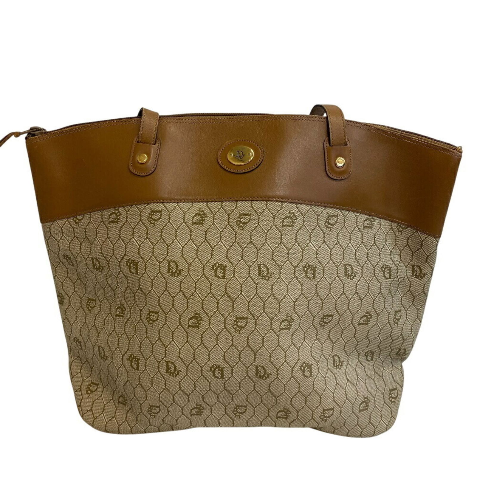 Leather - Christian Dior Shoulder Bag - Tote Bag Pvc (1 of 15)