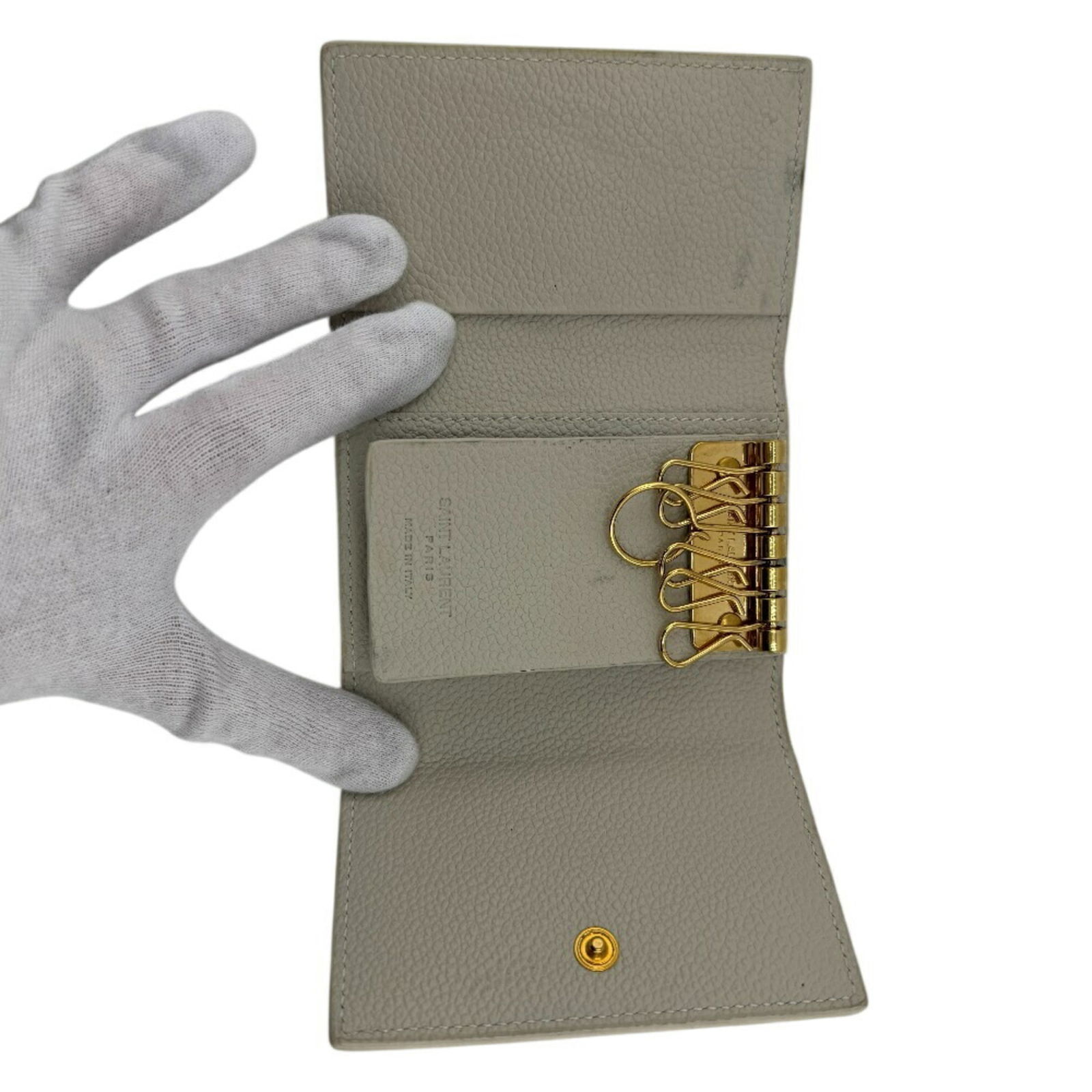 Leather Saint Laurent Keycase - 7