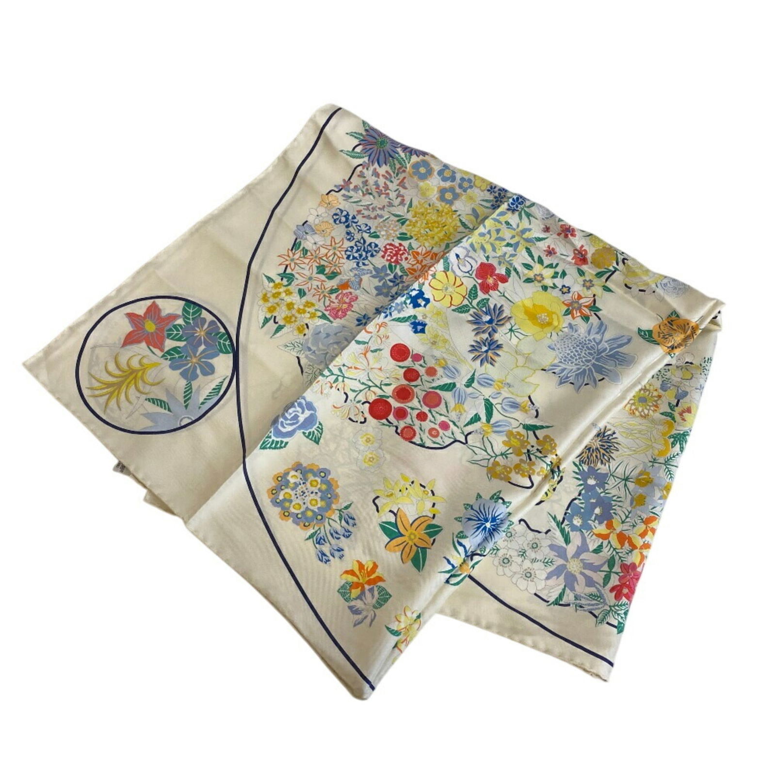 Silk Hermes Scarf - 8