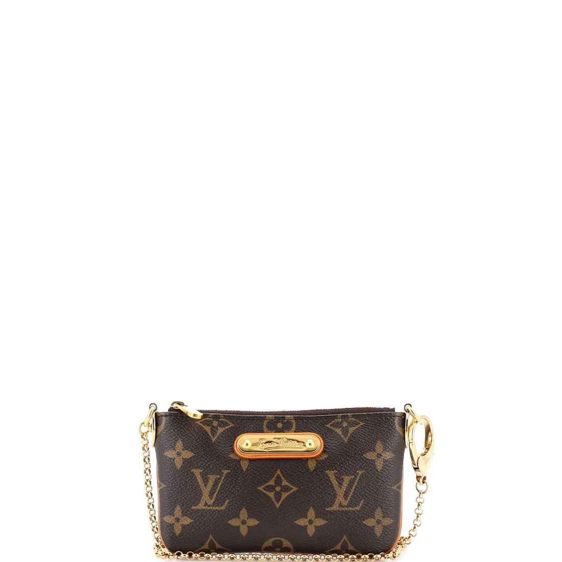 PM Louis Vuitton Milla Pochette Monogram Canvas: PM Louis Vuitton Milla Pochette Monogram Canvas This listing features PM Louis Vuitton Milla Pochette Monogram Canvas. Item specifics are provided below. Item Specifics: Brand: Louis Vuitton