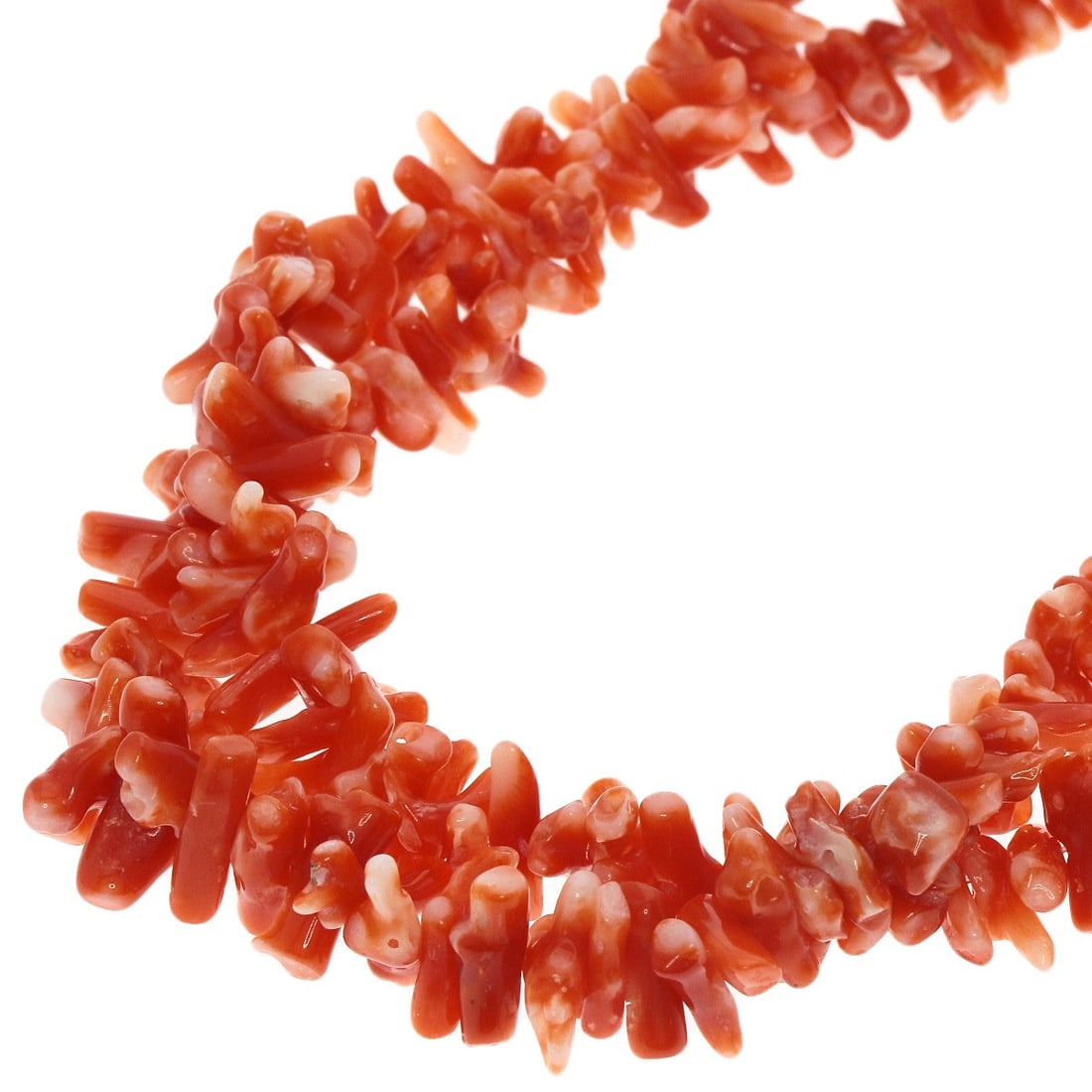 50g Coral 2 stations Necklace Silver: 50g Coral 2 stations Necklace Silver This listing features 50g Coral 2 stations Necklace Silver. Item specifics are provided below. Item Specifics: Brand: SELECT JEWELRY Style: Necklace Material: