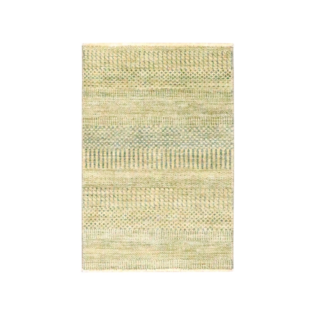Rug 2'x3' Light Brown Modern Grass Design Hand Knotted Wool and Silk Mat: Rug 2'x3' Light Brown Modern Grass Design Hand Knotted Wool and Silk Mat This listing features Rug 2'x3' Light Brown Modern Grass Design Hand Knotted Wool and Silk Mat. Item specifics are provided