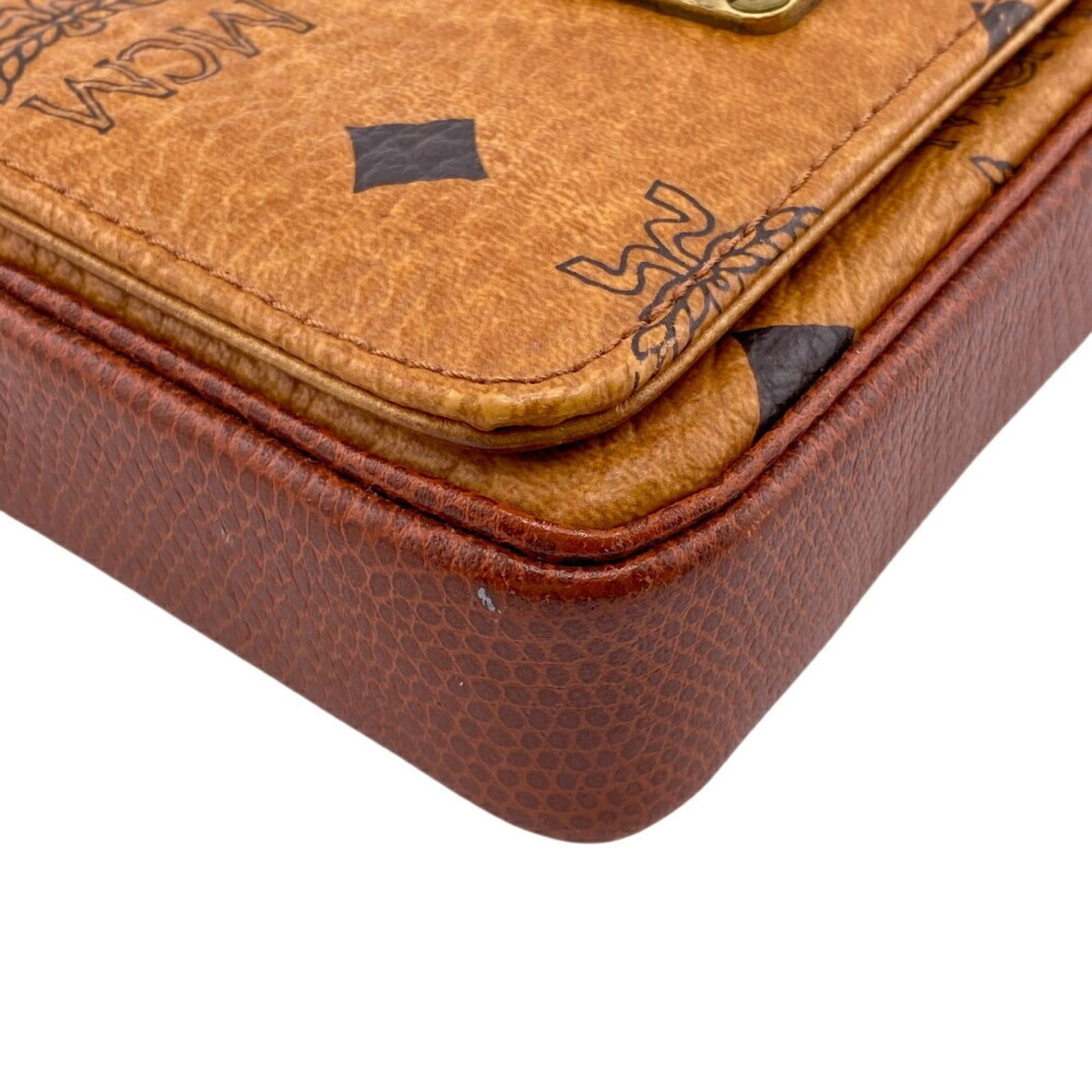 Leather Mcm Pouch - 3