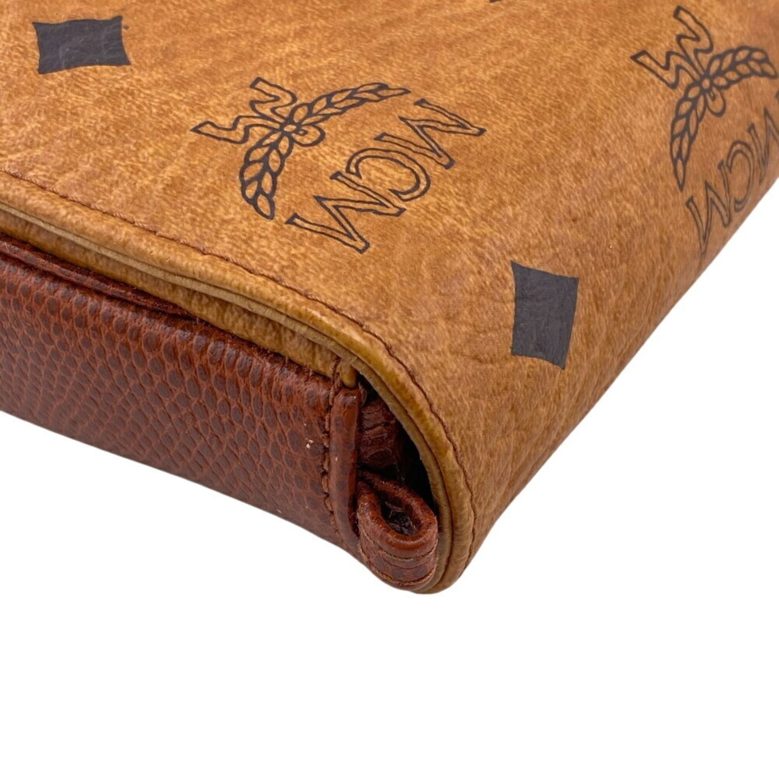 Leather Mcm Pouch - 4