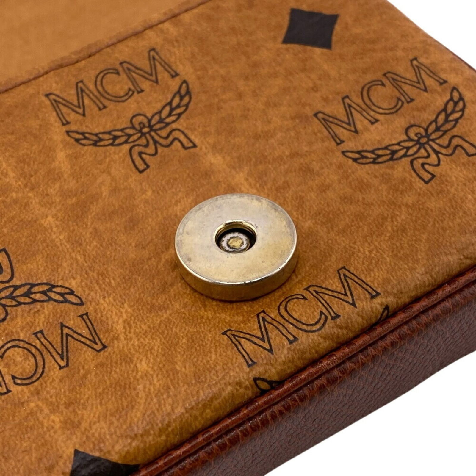 Leather Mcm Pouch - 7