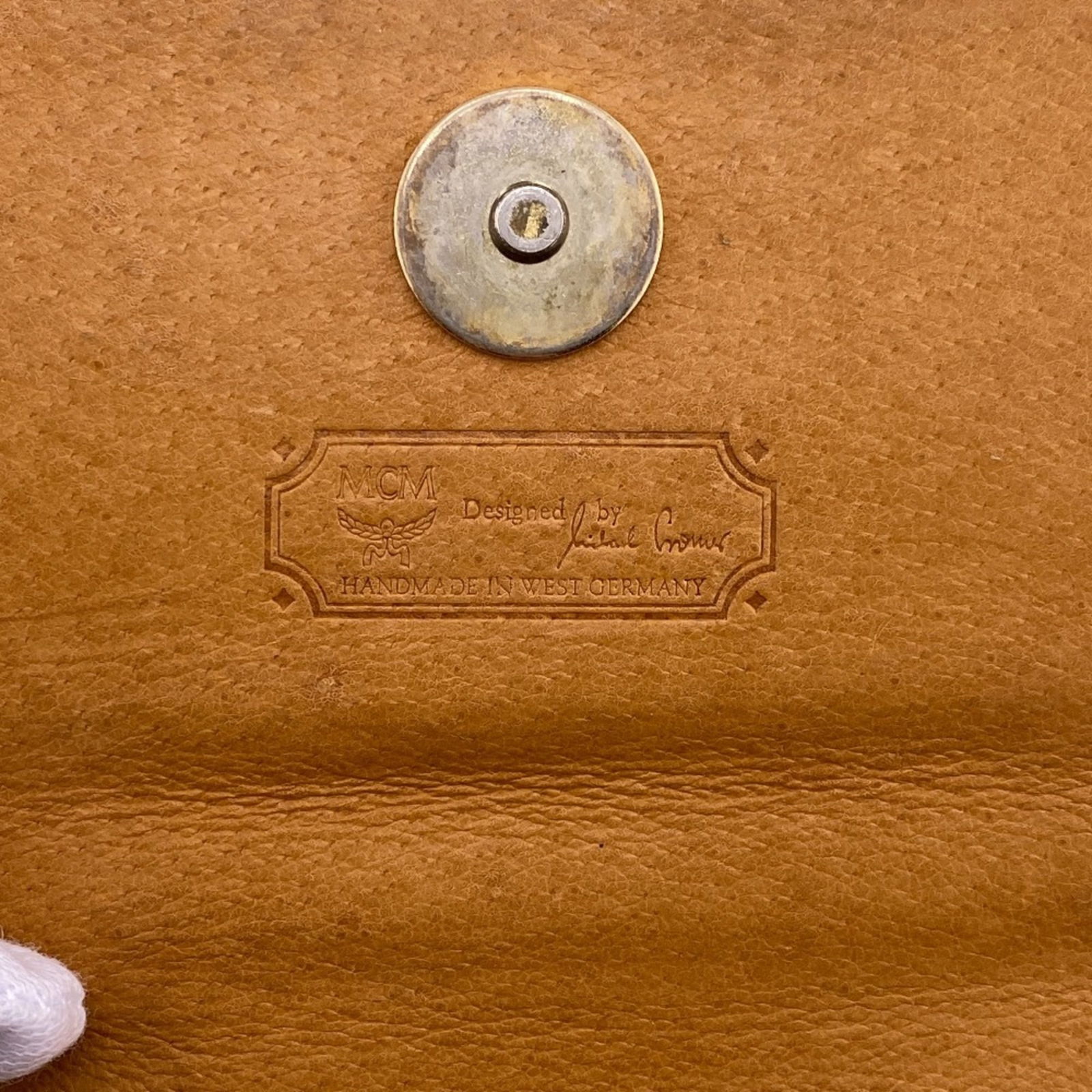 Leather Mcm Pouch - 8