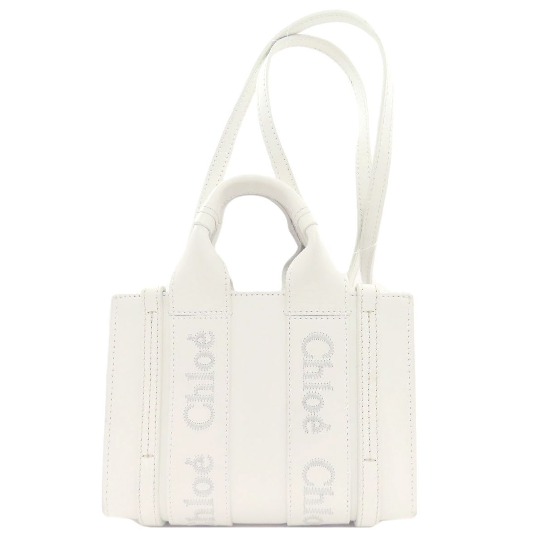 Leather CHLOE Woody Mini 2WAY Handbag: Leather CHLOE Woody Mini 2WAY Handbag This listing features Leather CHLOE Woody Mini 2WAY Handbag. Item specifics are provided below. Item Specifics: Brand: CHLOE Style: Handbag Exterior Material: