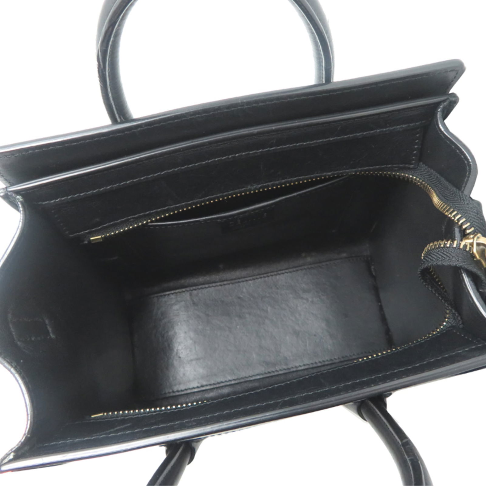 Leather Celine Handbag - 6